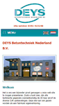 Mobile Screenshot of deys.nl
